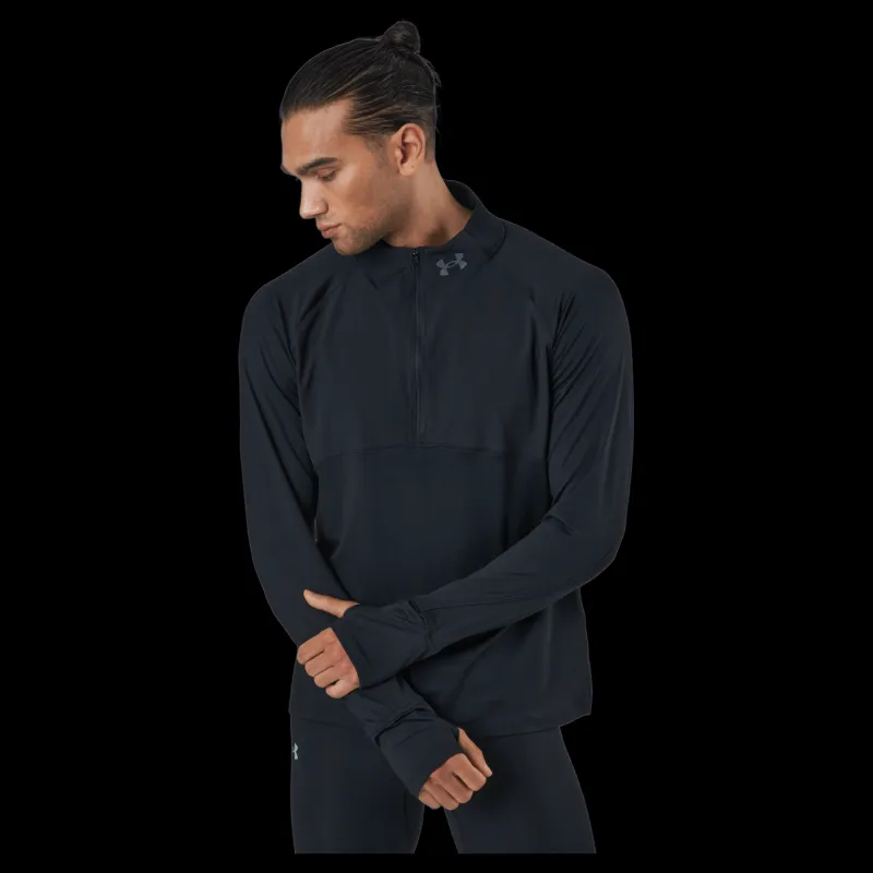Under Armour Ua Qualifier Run 2.0 1/2 Zip Black Svart Online