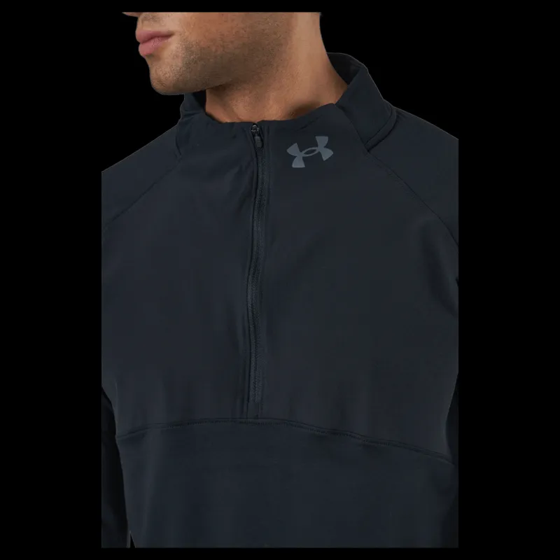 Under Armour Ua Qualifier Run 2.0 1/2 Zip Black Svart Online