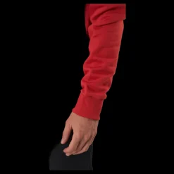 Under Armour Ua Rival Fleece Big Logo Hd Radiant Red Röd