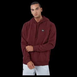 Under Armour Ua Rival Fleece Hoodie Chestnut Red Beige och Röd Sale