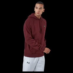 Under Armour Ua Rival Fleece Hoodie Chestnut Red Beige och Röd Sale