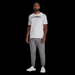 Under Armour Ua Rival Fleece Joggers Castlerock Light Heather Grå Outlet