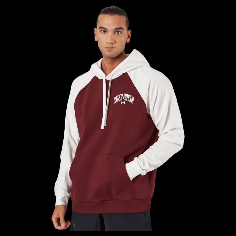 Hot Under Armour Ua Rival Wm Colorblock Hd Chestnut Red Flerfärgad