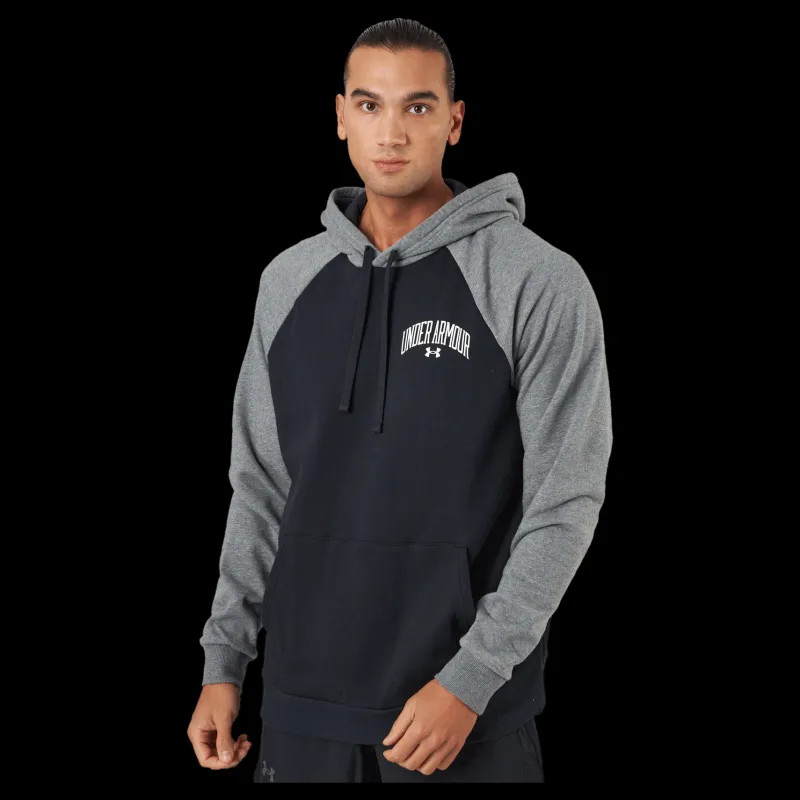 Under Armour Ua Rival Wm Colorblock Hd Black Grå Sale