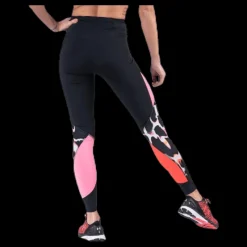 Under Armour UA Rush Print Color Block Leggings Black Svart