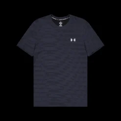 Online Under Armour Ua Seamless Novelty Ss Black Blå