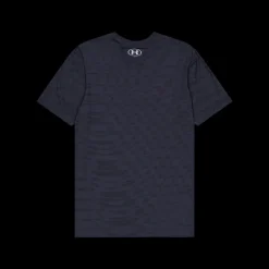 Online Under Armour Ua Seamless Novelty Ss Black Blå