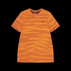 New Under Armour Ua Seamless Wave Ss Blast Orange