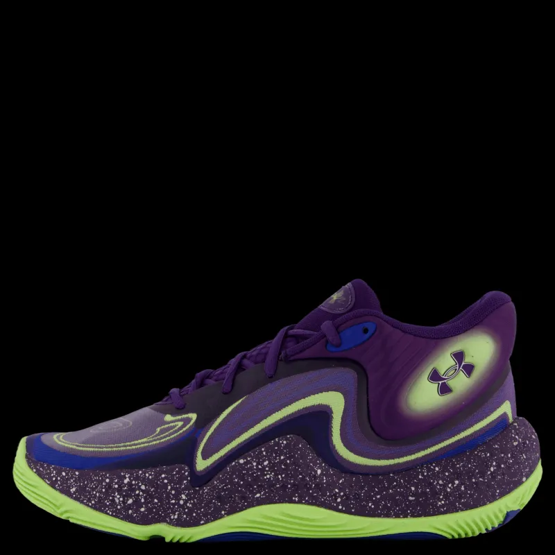 Discount Under Armour Ua Spawn 6 Mid Sos Purple Lila