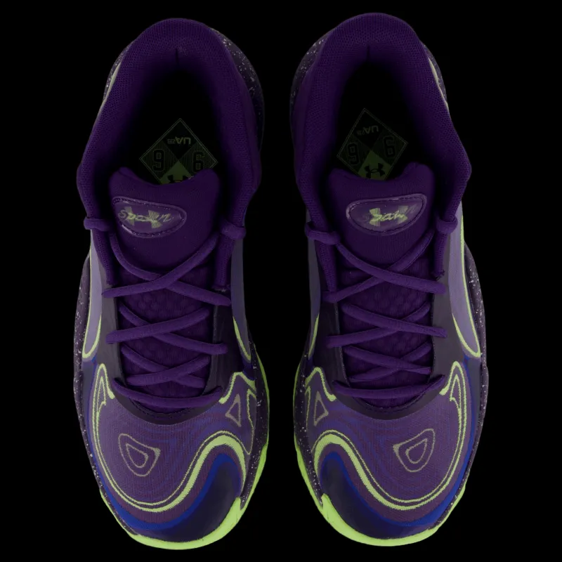 Discount Under Armour Ua Spawn 6 Mid Sos Purple Lila