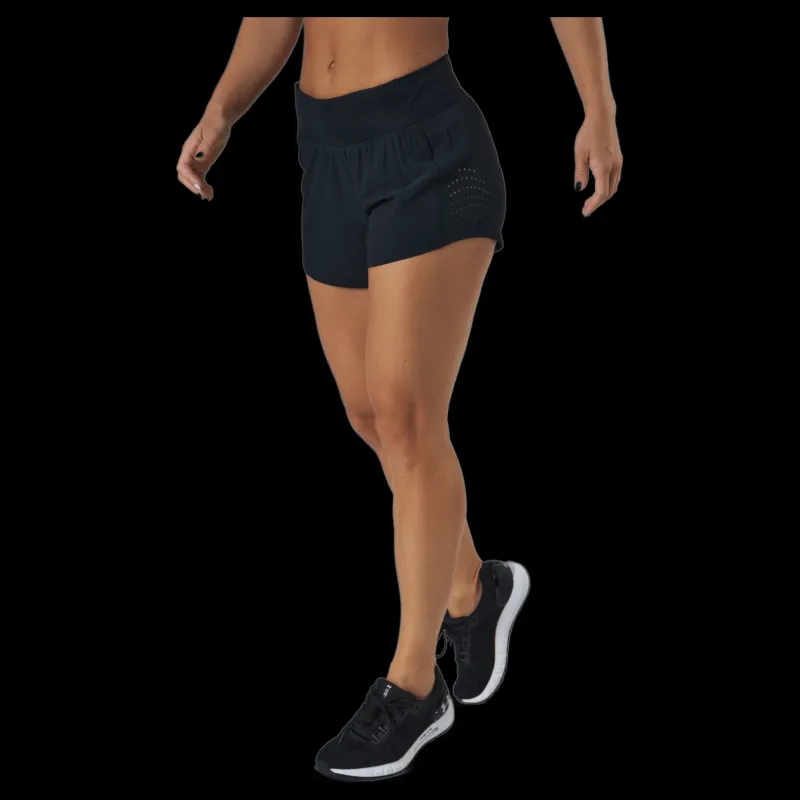 Under Armour Ua Speedpocket Perf Short Black Svart