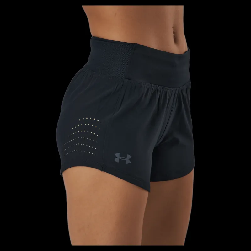 Under Armour Ua Speedpocket Perf Short Black Svart