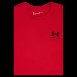 Under Armour UA SPORTSTYLE LC SS Röd Hot