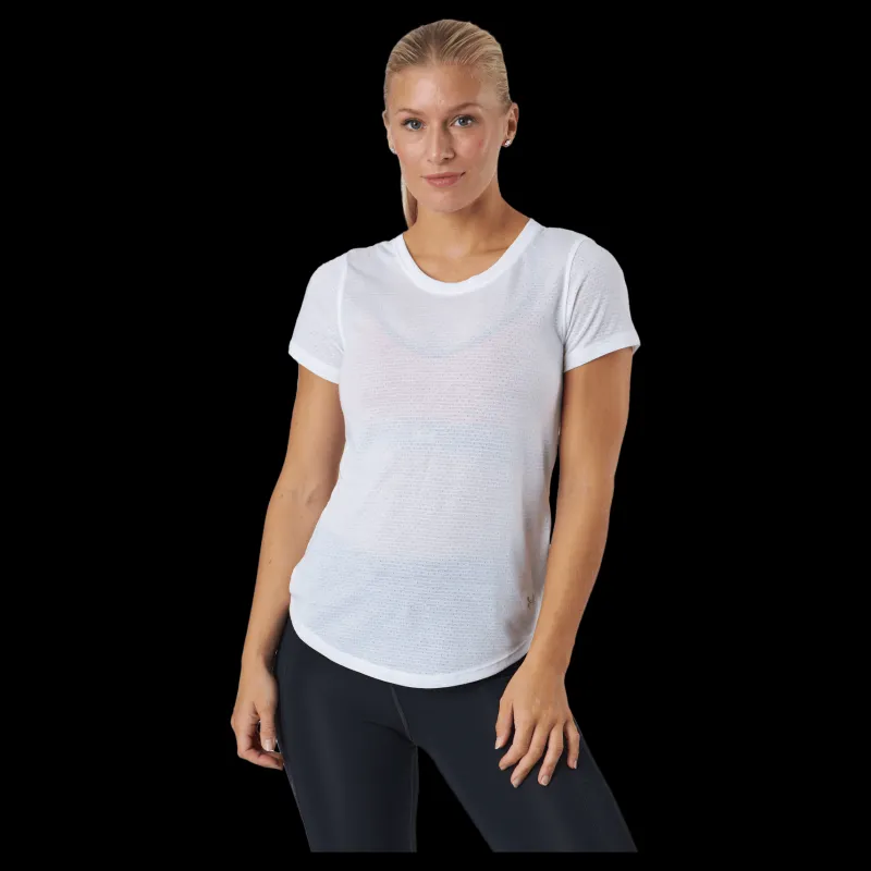 New Under Armour Ua Streaker Ss White Vit