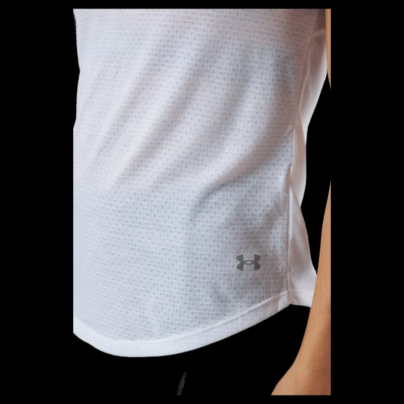 New Under Armour Ua Streaker Ss White Vit