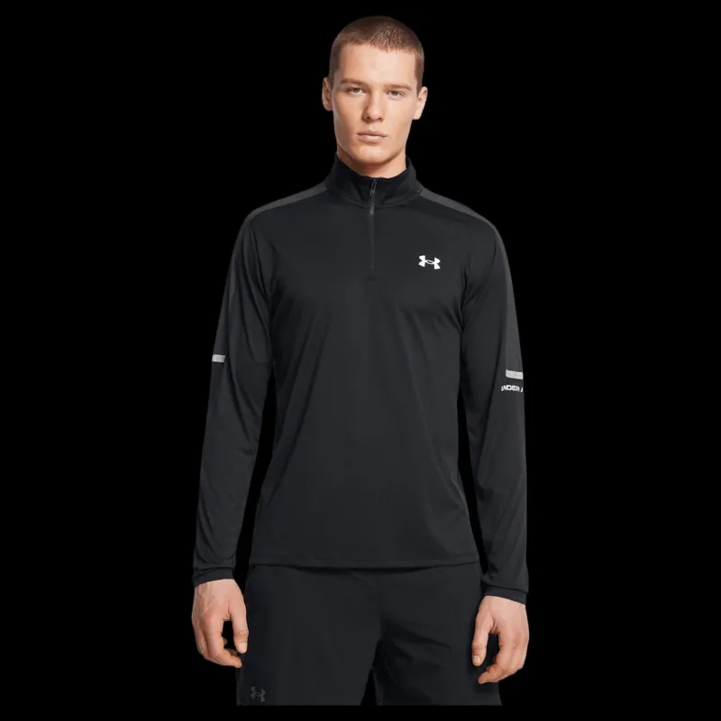 Clearance Under Armour Ua Tech Utility 1/4 Zip Black Svart