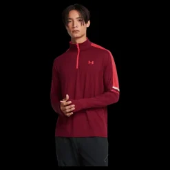Best Under Armour Ua Tech Utility 1/4 Zip Cardinal Röd