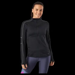 New Under Armour Ua Train Cw 1/2 Zip Black Svart