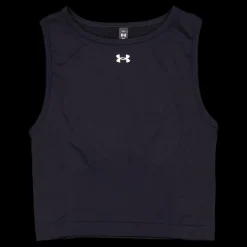 New Under Armour Ua Train Seamless Tank Black Svart