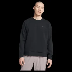 Under Armour Ua Unstoppable Flc Crew Eu Black Svart Online