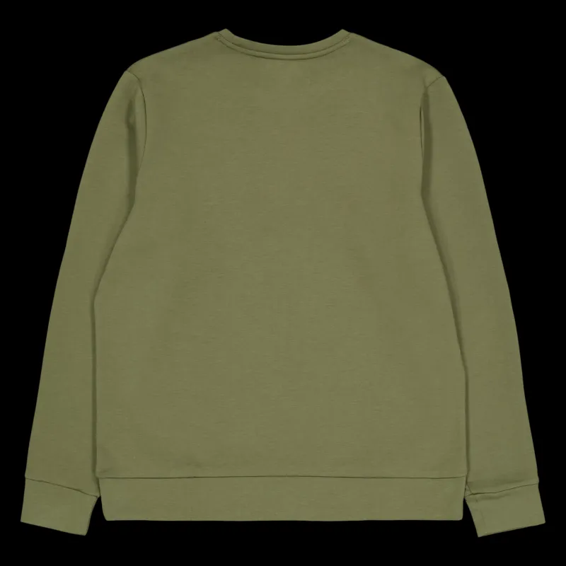 Clearance Under Armour Ua Unstoppable Flc Crew Marine Od Green Grön