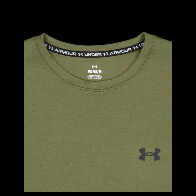 Clearance Under Armour Ua Unstoppable Flc Crew Marine Od Green Grön
