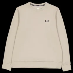 Online Under Armour Ua Unstoppable Flc Crew Taupe Beige