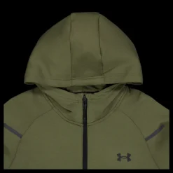 Under Armour Ua Unstoppable Flc Fz Marine Od Green Grön Clearance