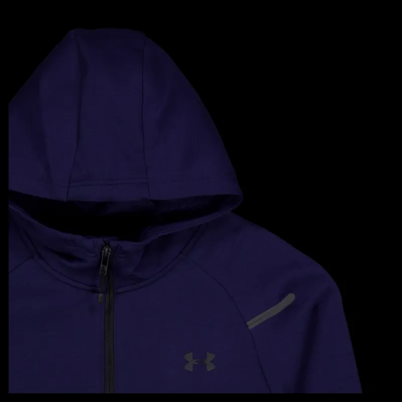Under Armour Ua Unstoppable Flc Fz Midnight Navy Blå Hot