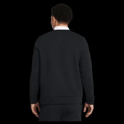 Online Under Armour Ua Unstoppable Flc Txtr Crew Black Svart