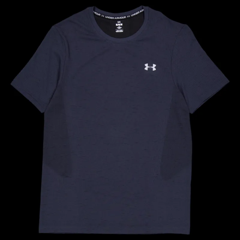 Under Armour Ua Vanish Seamless Ss Black Blå Online