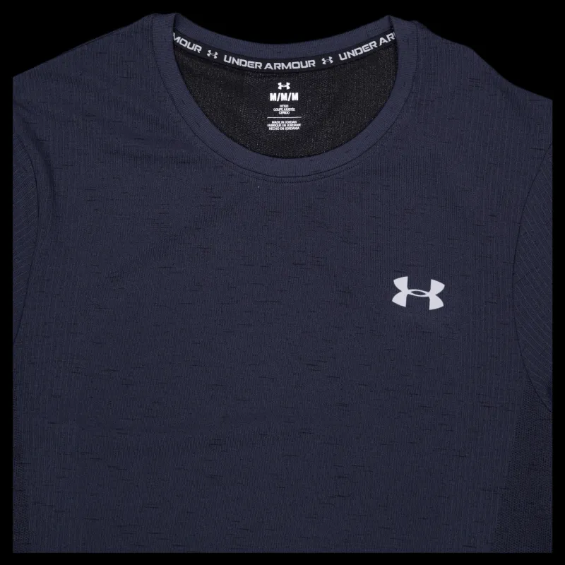 Under Armour Ua Vanish Seamless Ss Black Blå Online