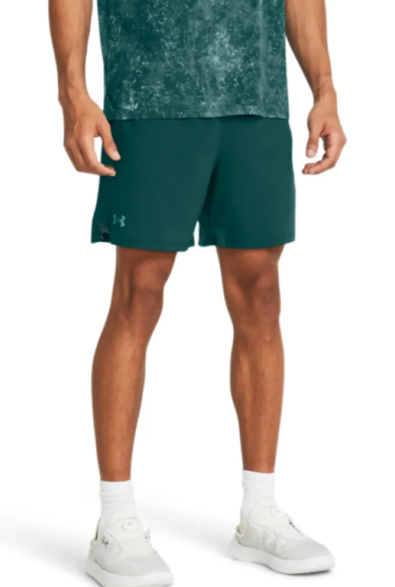 Clearance Under Armour Ua Vanish Woven 6in Shorts Blue Turkos