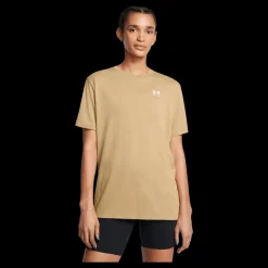 Online Under Armour Ua W Bfos Logo Tee Ss Camel Beige