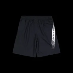 Under Armour Ua Woven Graphic Shorts Black / / White Svart Best
