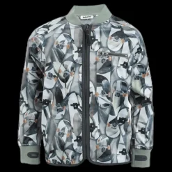 Molo Ulas Softshell Jacket Patterned/Green Mönstrad och Grön