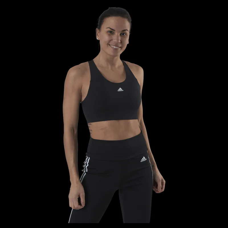 adidas Ultimate Alpha Bra Black / White Svart