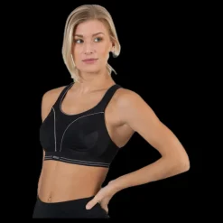 Shock Absorber Ultimate Run Bra Black Svart Hot