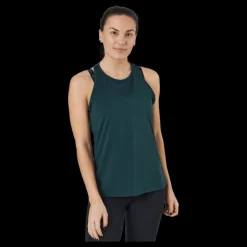 Hot ICANIWILL Ultimate Training Tank Top Wmn Deep Green Grön