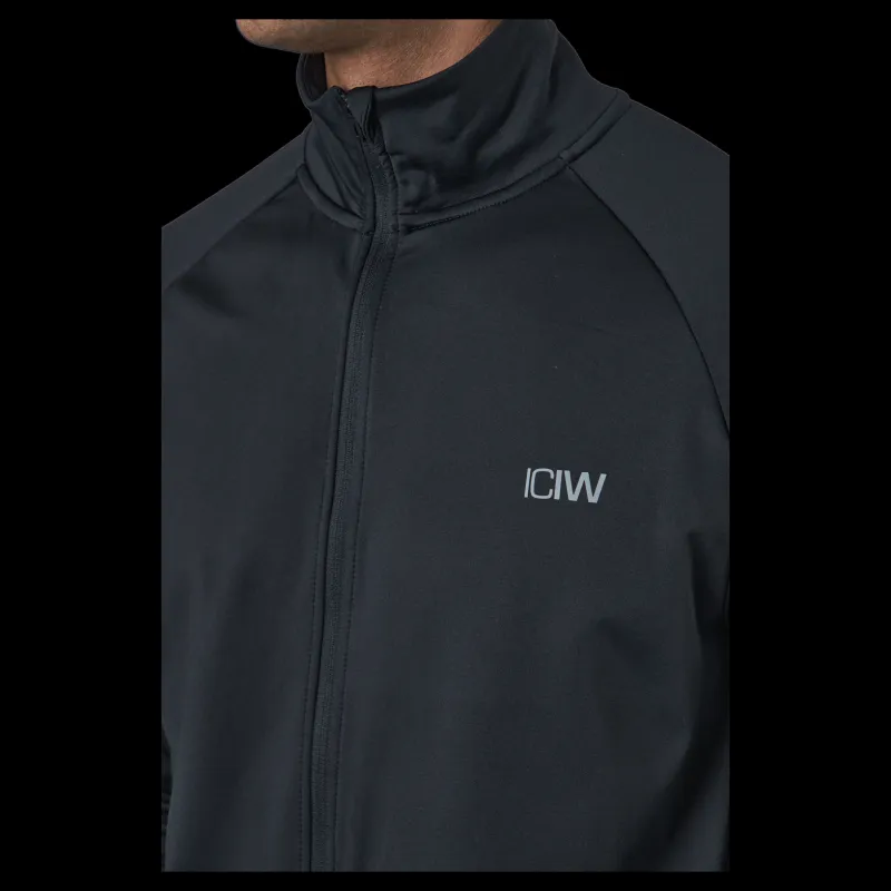 New ICANIWILL Ultimate Training Zipper Men Black Svart