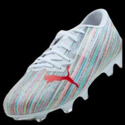 Puma Ultra 2.2 FG/AG White/Red Flerfärgad Discount