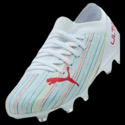 Puma Ultra 3.2 FG/AG White/Red Vit Discount