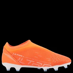 Puma Ultra Match Ll Fg/ag Jr Ultra Orange- White-blue G Blå och Vit Clearance