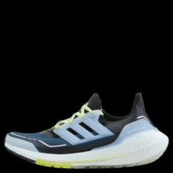 Best adidas Ultraboost 21 COLD.RDY Shoes Crew Navy / Halo Blue / Pulse Yellow Flerfärgad