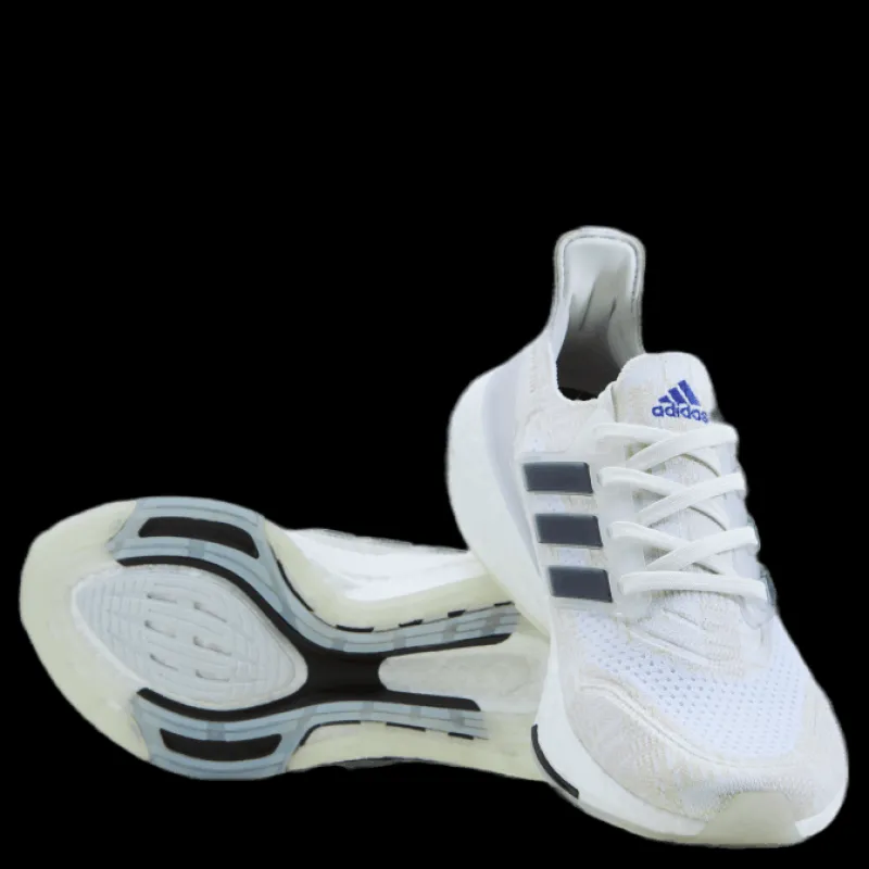 adidas Ultraboost 21 Primeblue Shoes Non Dyed / Core Black / Night Flash Vit