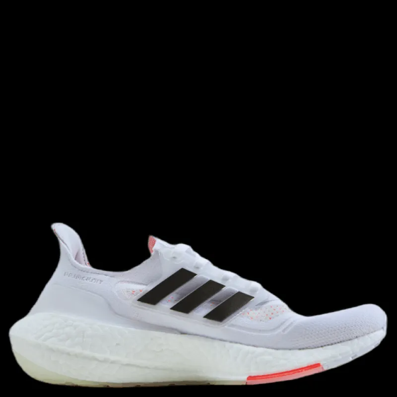 Best adidas Ultraboost 21 Shoes Cloud White / Core Black / Solar Red Vit