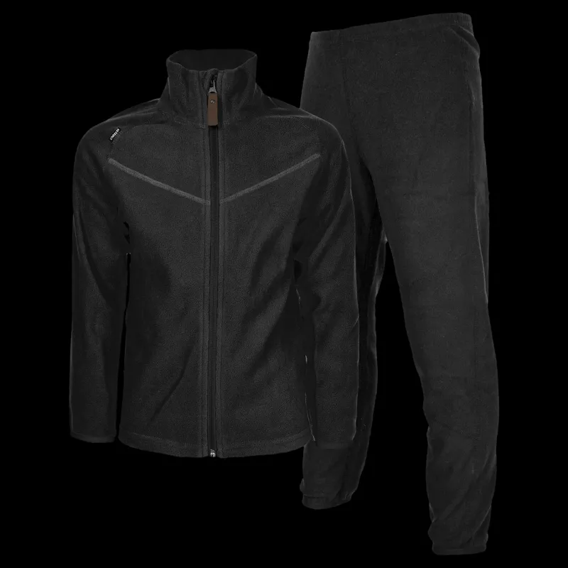 Lindberg Umeå Fleece Set Black Svart Best