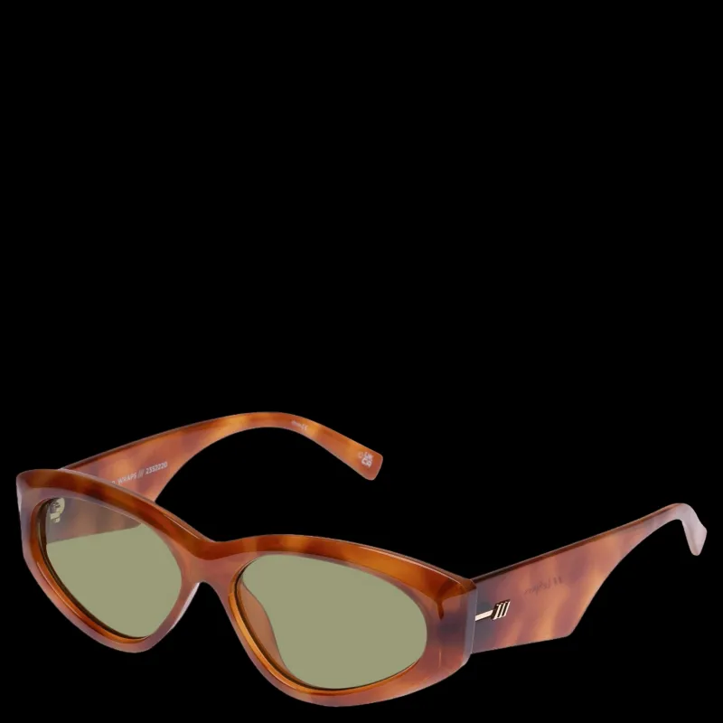 Sale Le Specs Under Wraps Vintage Tort Brun