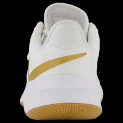 New Nike Unisex Hyperspeed Court Indoor White/mtlc Gold Vit