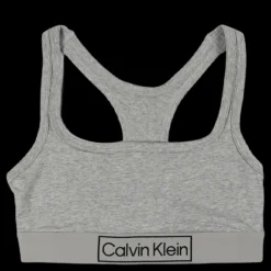 Calvin Klein Unlined Bralette Grey Heather Grå New